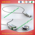 promotion gifts necklace shape zinc alloy cheap usb cover